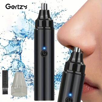 Portable Battery Powered Nose & Hair Trimmer For Men, Convenient & Easy To Carry