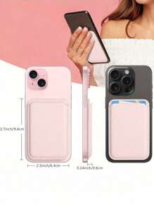 Magnetic Wallet Phone Card Holder With Magsafe, Mag Wallet Accessories For Phone 16 15 14 13 12 Pro/Pro Max/Plus/Mini Case Series