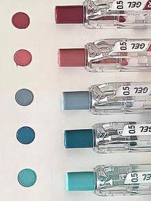 Languo A Set Of 9-Color Large-Capacity Colored Gel Pens, Multi-Color Non-Transparent Doodle Pens, Simple And Cute Ins Style Morandi Color Multi-Color Candy Color Planner Pens, Student Art Character Comic Drawing Note-Taking Colored Pens,For School Supplies,Back To School