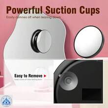 50X Magnifying Makeup Mirror, For Precise Makeup Application And Hair Removal, Suitable For Close-Up Grooming - Black - View 7