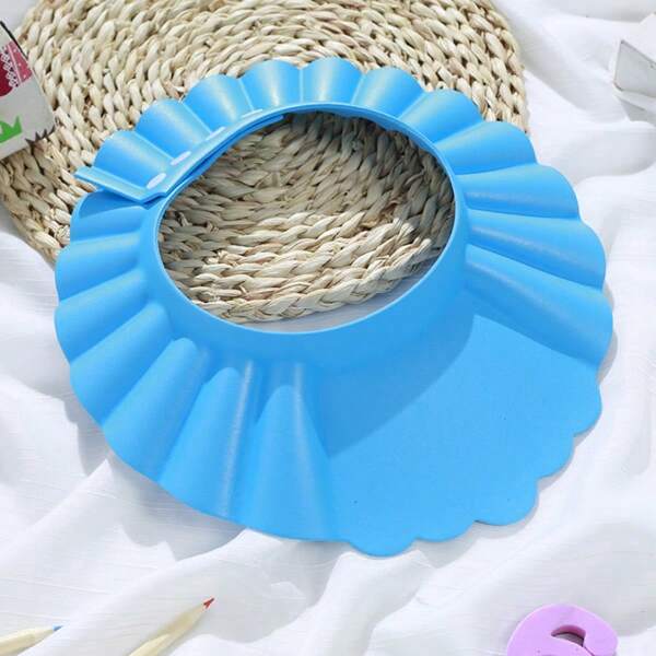 3 piezas Gorro de ducha ajustable para niños, gorro de champú para bebés, gorro de lavado de cabello para niños pequeños, diseño portátil y conveniente que evita que el agua entre en los ojos