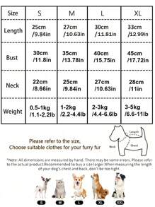 1 件适合小型犬和中型犬的狗狗 T 恤 - 柔软棉质无袖小狗衬衫、轻盈透气的夏季狗狗背心、可爱卡通印花宠物服装、舒适的狗狗衣服，适合日常穿着和户外活动 - 彩色 - 查看 8