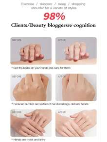 1双桑拿汗手套，适合夏秋季节，汗手套帮助双手排汗 - 銀色 - 查看 4