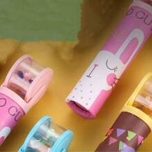 1个摩天轮万花筒，新款光学棱镜折射万花筒，卡通图案[颜色随机]