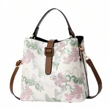Women Top Handle Bags - 紫色 - 查看 4