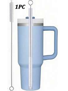 10 piezas/5 piezas Cepillo de limpieza para pajitas de vaso, Limpiador de pajitas reutilizable que se ajusta a tumblers de 40/30/20 onzas, Limpiador de tubo de 10 mm de diámetro adecuado para botellas de agua y pajitas. Para exteriores, camping y artículos esenciales para vacaciones.