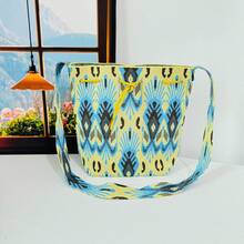 Women Shoulder Bags - 藍紅 - 查看 4