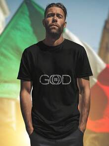 GOD Maglietta Uomo Moda T Shirt Streetwear Casual Estiva Idea Regalo Originale Qualità Comfort Offerta Esclusiva Abbigliamento Uomo Promo