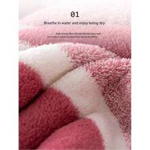 8pcs/Set Coral Fleece Towel Set: 2 Bath Towels, 2 Hand Towels, 4 Face Towels, Luxurious Soft And Absorbent Towels - Ideal For Adults And Youths At Home And Camping, Christmas And Halloween Gifts. Comfortable For Hands And Face - Perfect For Daily Use, SPA And Gym, Soft, Thick, And Absorbent - Suitable For Daily Use And Special Occasion Gifts Shower Towels For Beaty Salon, Hotel Sports,Home Essentials, Towel, Skin Care