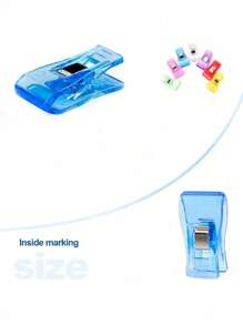 10/20 قطعة/مجموعة مشابك بلاستيكية ملونة عشوائية الحواف لتثبيت الأقمشة والخياطة والتصميم اليدوي، مشابك للتنجيد والتجليد والأعمال اليدوية