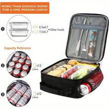Lunch Box For Men Women AdultSmall Insulated Lunch Bag For Office Hiking Portable Reusable Lunch Box