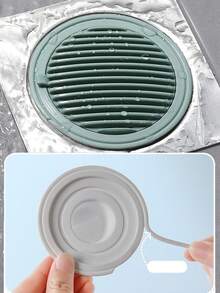 1 Stück Geruchsabsperrung für Haushaltsabflüsse, Silikon Bodenablauf für Küche und Bad, Anti-Geruchs-Kern, Anti-Flecken und Insektenresistent. Badezimmerausstattung