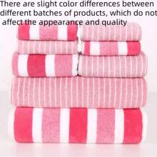 8pcs/Set Coral Fleece Towel Set: 2 Bath Towels, 2 Hand Towels, 4 Face Towels, Luxurious Soft And Absorbent Towels - Ideal For Adults And Youths At Home And Camping, Christmas And Halloween Gifts. Comfortable For Hands And Face - Perfect For Daily Use, SPA And Gym, Soft, Thick, And Absorbent - Suitable For Daily Use And Special Occasion Gifts Shower Towels For Beaty Salon, Hotel Sports,Home Essentials, Towel, Skin Care