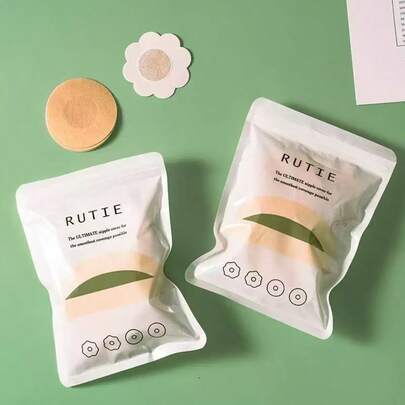 100 Pieces Of Disposable Nipple Covers, Self-Adhesive And Invisible, Perfect For Strapless Dresses, Lingerie Accessories And Women's Underwear.