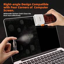 Laptop Screen Keyboard Cleaner Kit, All In 1 Electronics Cleaning Tool For MacBook IPad  Pro Cell Phone, Brush Tool For Tablet, Computer, PC Monitor,TV Camera Lens With Patent, Brown,9600828 - Brown - View 6