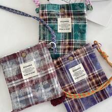 Women Shoulder Bags - 藍色 - 查看 3