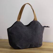 Women Shoulder Bags - 復古黑色 - 查看 2