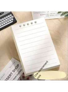 1 件 A7 活页小笔记本极具吸引力的迷你小笔记本单词口袋笔记本小便携、学校用品、返校