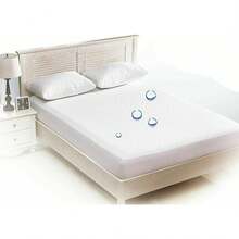 Vinyl Plastic Mattress Protector Fitted Sheet Style Waterproof Mattress Cover Breathable - Bed Wetting And Spill Protection For Mattress Fits A Mattress Up To 11.5" Deep (Queen 80" X 60" X 11.5 Deep) - 全尺寸 76 英寸 x 54 英寸 x 11.5 英寸深 - 查看 7