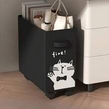 1 件带轮储物车，带可拆卸箱，3 层滚动整理器，适用于桌下/宿舍/办公室 - 节省空间的移动架子，母亲节和父亲节的实用礼物