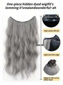 4片/套 多色卷发接发 - 蓬松预卷合成发片，打造自然波浪发型，适合节日、圣诞派对和日常妆容（10多种颜色，1片/包） - 彩色 - 查看 10