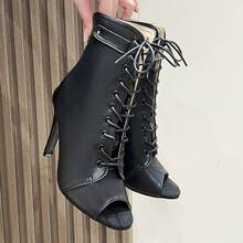 Women Dance Shoes - 10 CM 黑色 - 查看 6