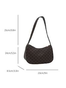 2025年新款新月形腋下包，小众设计女士斜挎单肩包