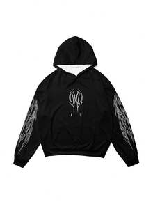 Vintage Drawstring Hoodie Sweatshirt For Men, Hot Selling Popular Item, Must-Have Autumn/Winter 2025 Fashionable