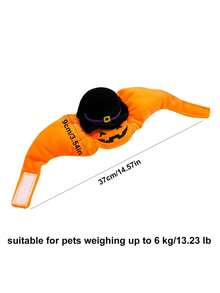 1 件宠物帽、万圣节狗服装、猫咪变身头饰、搞笑狗南瓜帽 - 橘色 - 查看 6