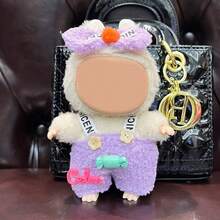 New 15-17cm LABUBU 1st/2nd/3rd Generation LABUBU Doll Clothes Set, Including T-Shirt, Pants, Hat, Suspender, Cute Outfit For LABUBU Doll, Party & Gathering Outfit For LABUBU (Clothes Only, No Shoes)