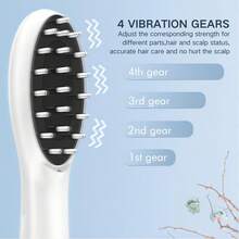 New Electric Facial Beauty Device, 3D Facial Massage Roller, Dual Roller Design, 360° Rotation, High-Frequency Vibration, With Base, 1200mAh Battery, Visual Display Screen, Daily Skincare Beauty Tool, Holiday Gift - White - View 7