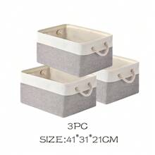 1个双色大容量布艺收纳篮，适用于家居橱柜、衣物、玩具、情人节礼物篮、礼品篮、礼篮等。这款收纳篮也可用于其他用途，例如：女士礼品篮、篮子、收纳篮、情人节毛毡篮、透明篮、桌面收纳、粉色礼品篮、礼品篮包装、圣诞篮、整理收纳、小型收纳盒、化妆品收纳等。