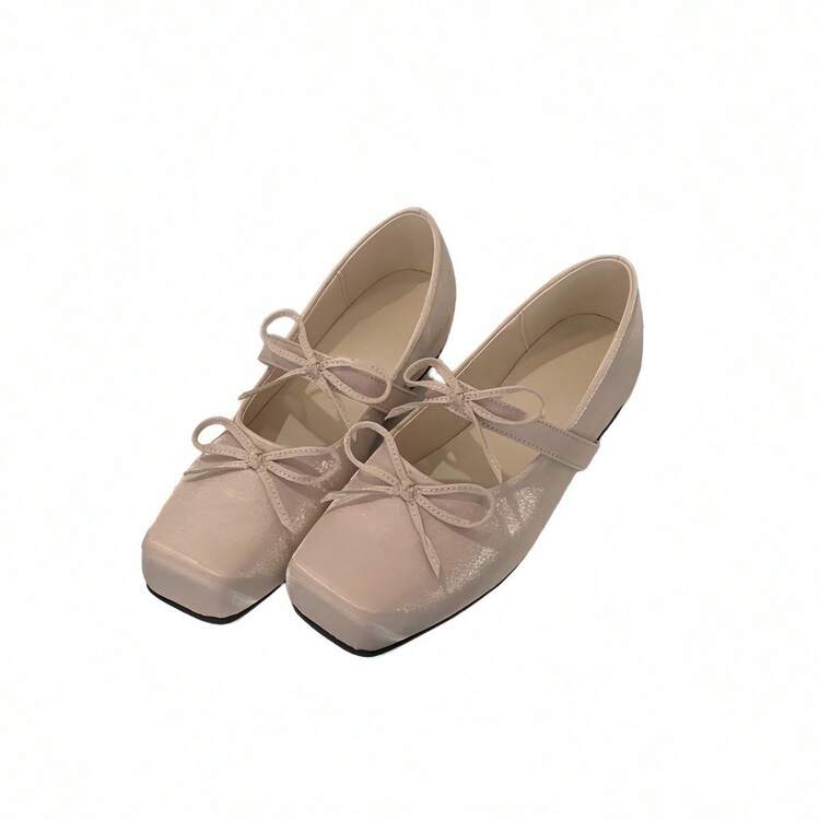 Women Ballet Shoes - 粉紅色 - 查看 8