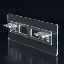 可调节可扩展壁橱隔板架 - 无需钻孔碳钢支撑杆，适用于橱柜、厨房、浴室收纳 - 为租房者和学生提供节省空间的存储解决方案 - 彩色 - 查看 15