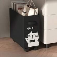 1 件带轮储物车，带可拆卸箱，3 层滚动整理器，适用于桌下/宿舍/办公室 - 节省空间的移动架子，母亲节和父亲节的实用礼物