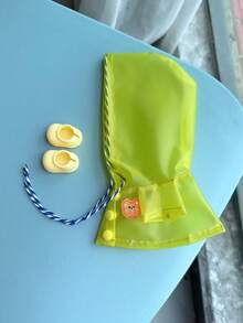 Roupas para Labubu 17cm Acessórios para Boneca Pingente Monstro Acessórios para Roupas Capa de Chuva Colorida de Verão V1 V2 V3 Pode Usar - Multicolorido - Ver 16