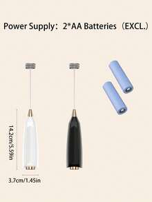 Electric Milk Frother, Milk Foamer, Milk Froth Maker, Milk Whisk, Milk Frother, Coffee Milk Frother - Nhiều màu - Xem 8