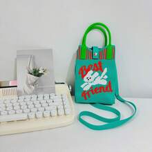 Women Shoulder Bags - 咖色拉長狗(手機包) - 查看 6