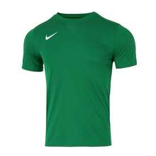 Nike Camiseta de manga corta, cuello redondo, corte holgado, diseño en blanco, ropa de entrenamiento profesional para hombres HF0524
