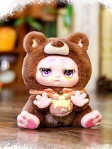 1pc KIMMON Gives You The Answer V2 Qimeng Biological NAYANAYA Play Handmade Doll Ornament Limbs Can Freely Rotate Fabric Soft, Smooth, Thick (1 Es Randomly Selected) - Multicolor - View 9