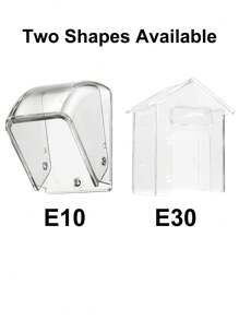 1 件门铃按钮防水罩，透明耐用防风防雨保护壳，适用于门铃按钮、门铃配件、门铃防水盒 - 彩色 - 查看 2