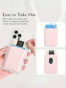 Magnetic Wallet Phone Card Holder With Magsafe, Mag Wallet Accessories For Phone 16 15 14 13 12 Pro/Pro Max/Plus/Mini Case Series