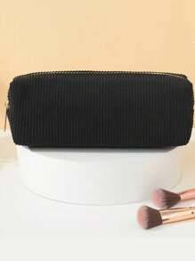 1pc Pencil Case - Durable Pen Pouch With Zipper, Stationery Organizer For School Supplies, Pen Bag For Office And Home Use