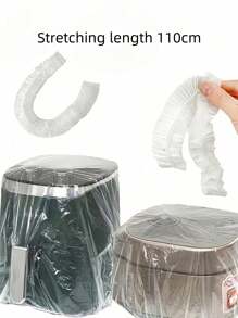 10/20/30/50 Pieces Of Portable Plastic Film Pads For Pet Cages, Pet Supplies, Small Animal Supplies And Cat Litter Pots, With Strong Elasticity, Thick Design And Easy Cleaning.