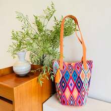 Women Shoulder Bags - 綠橘倒影 - 查看 2