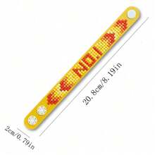 2/3pcs Creative DIY Diamond Painting Bracelets, Dotted Diamond Wristbands, Children EVA Handmade Diamond Stickers, Handmade DIY Snap Bracelets, Educational Toy Set, Perfect Gift For Girls - Gift, Christmas Gift, Holiday/Birthday Gift, Gift, Toy - Multicolor - View 10