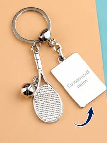 Tennis Pendant Bag Charm Backpack Decoration Accessories, Refined Niche Creative Small Gift Keychain, Customized Present
