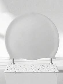 1 pezzo Cuffia da nuoto in silicone per adulti, impermeabile, universale, adatta a teste grandi, cuffia da nuoto per capelli lunghi - cuffia da nuoto extra large - cappello da nuoto in silicone impermeabile