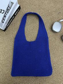 Women Top Handle Bags - 克萊因藍 - 查看 2