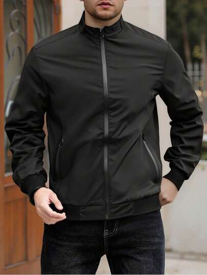 Herren Outdoor Lässig Windjacke, Frühling/Herbst